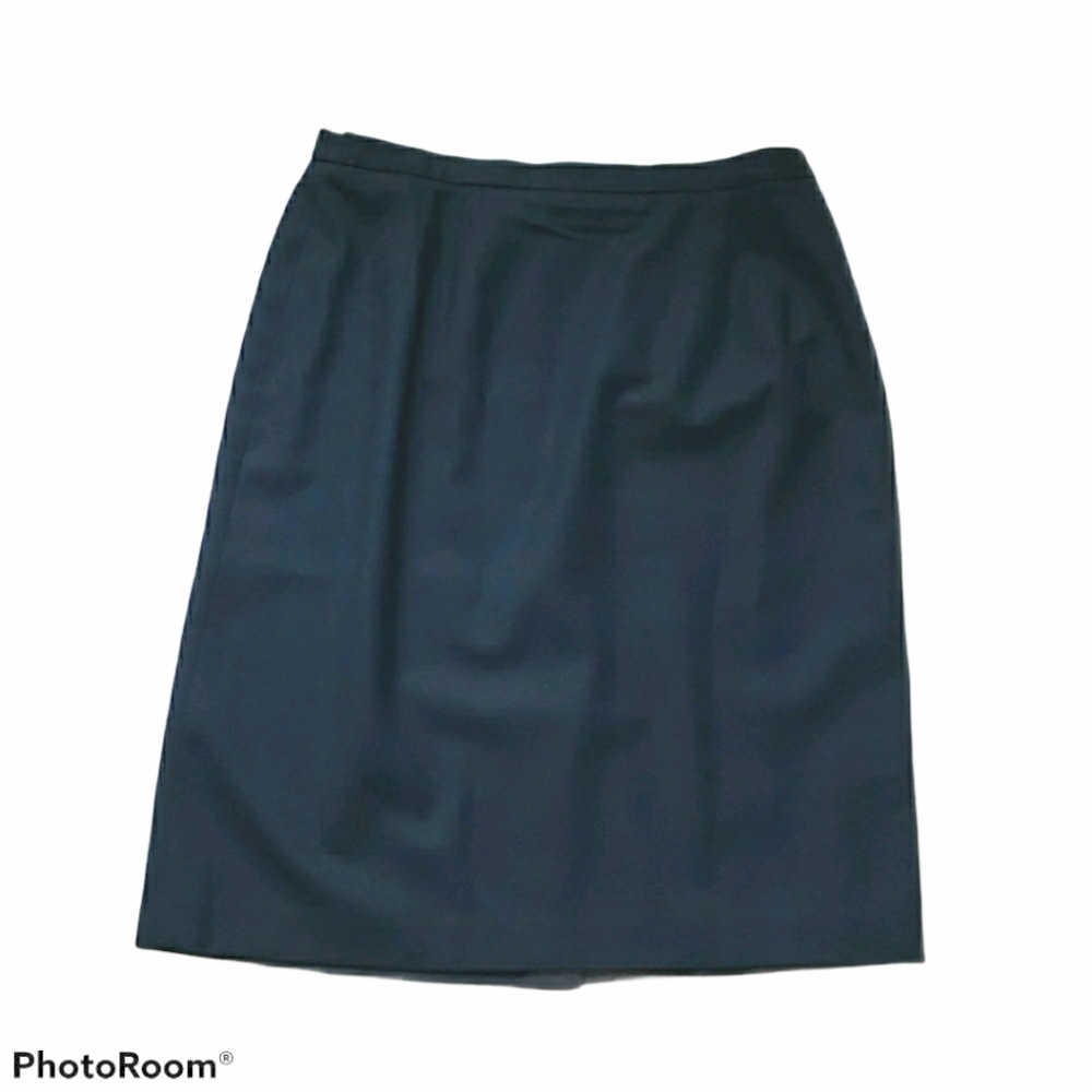 TALBOTS | Women's Navy Tube Skirt | Size 16